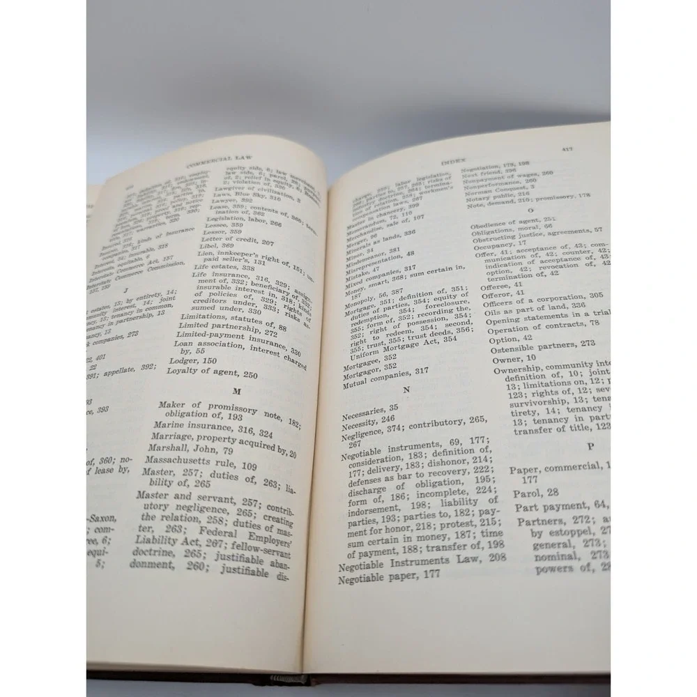 N/A commercial law